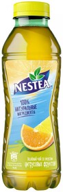Напиток безалкогольный NESTEA Зелёный чай со вкусом цитрусовых фруктов негаз. пастер. ПЭТ Россия, 0.5 L