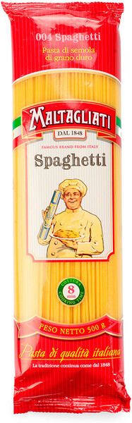 Макароны Maltagliati №004 Spaghetti 500г