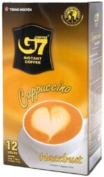 Кофе Trung Nguyen растворимый Капучино лес орех G7 12 саше по 18 гр., картон