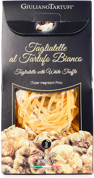 Макаронные изделия Giuliano Tartufi яичные Тальятелле с белым трюфелем 0,25кг