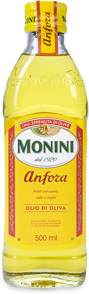 Масло Monini оливковое Anfora 500мл