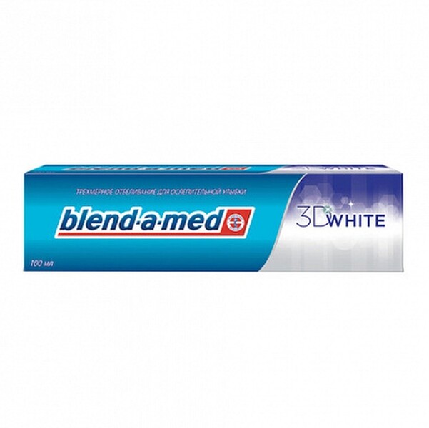 Зубная паста Blend-a-med 3D White 100мл