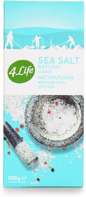 Соль 4Life морская крупная йодированная 500г