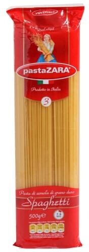 Макаронные изделия Pasta Zara Spaghetti №3