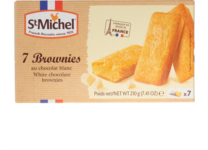 Пирожное St Michel Брауни с белым шоколадом 210г