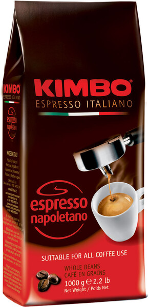 Кофе Kimbo Espresso Napoletano в зернах 1 кг