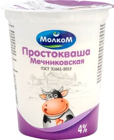 Простокваша Мечниковская 4% жир., 350г