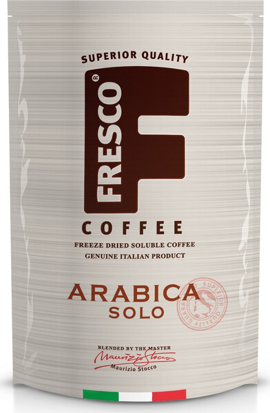 Кофе Fresco Arabica Solo растворимый сублимированный 190г, Россия