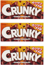 Lotte Crunky Шоколад молочный, хрустящий, плитка, 50 гр