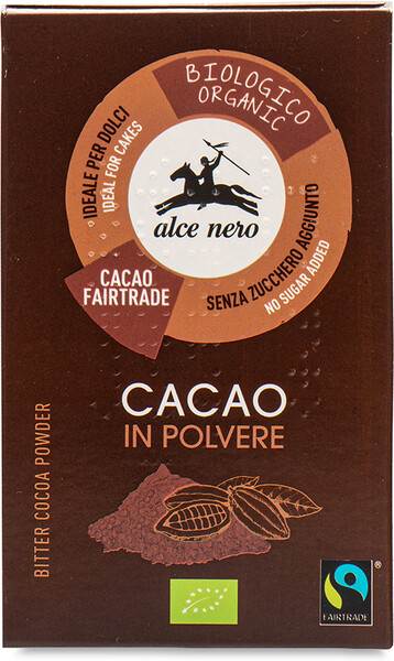 Какао-порошок Alce Nero премиум БИО 75 г