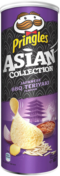 Рисовые чипсы Pringles  со вкусом соуса барбекю терияки по-японски 160 гр