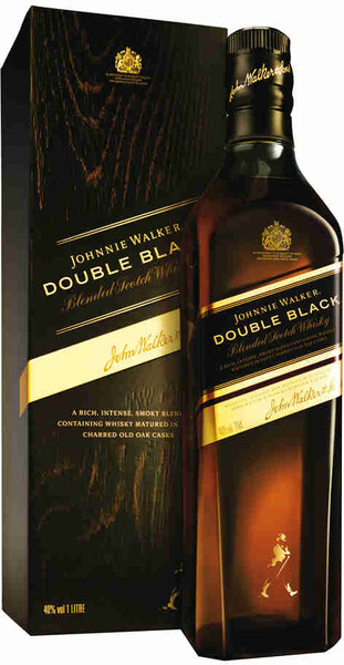 Виски JOHNNIE WALKER Double Black Шотландский купажированный, 40%, п/у, 0.7л Великобритания, 0.7 L
