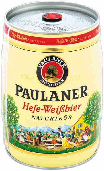 Пиво PAULANER HEFE-WEISBIER, 5л