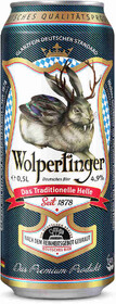 Пиво Wolpertinger Das Traditionelle Helle светлое фильтрованное 4,9%, 500 мл
