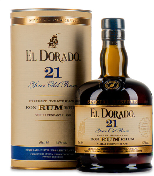 Ром El Dorado 21 y.o., 0.7 L