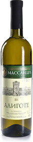 Вино российское белое «Алиготе Массандра», 0.75 L