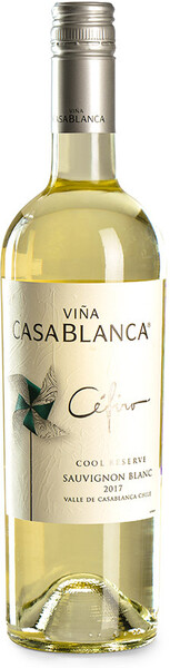 Вино чилийское белое Sauvignon Blanc Cefiro Vina Casablanca Ltda, 0.75 L