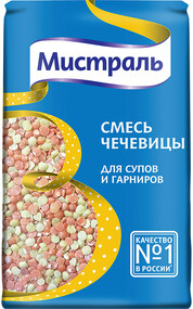 Смесь чечевицы Мистраль для супов и гарниров 450г