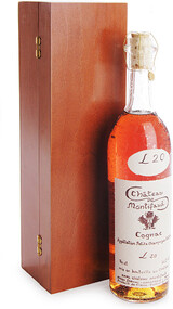 Коньяк Chateau de Montifaud Petit Champagne 20 Y.O 0,7L в деревянной коробке