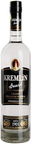 Водка KREMLIN AWARD GRAND PREMIUM 0.5 L