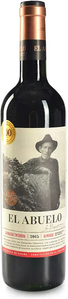 Вино испанское красное El Abuelo Garnacha Tintorera DO Almansa Bodegas Pi, 0.75 L