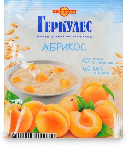 Геркулес Русский продукт моментальная овсяная каша с абрикосами 35г