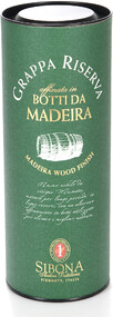 Граппа Sibona Riserva Madeira Wood Finish 0.5 L в подарочной упаковке