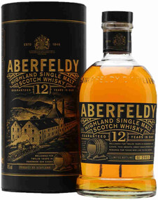 Виски ABERFELDY Шотландский односолодовый 12 лет, 40%, п/у, 0.7л Великобритания, 0.7 L
