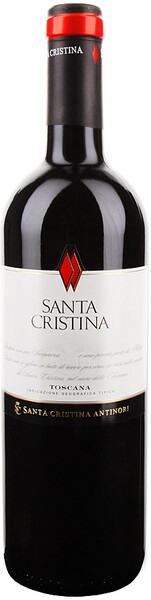 Вино итальянское красное Santa Cristina IGT Toscana 0,75L