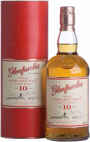 Виски Glenfarclas 10 лет в подарочной упаковке Великобритания, 0,7 л