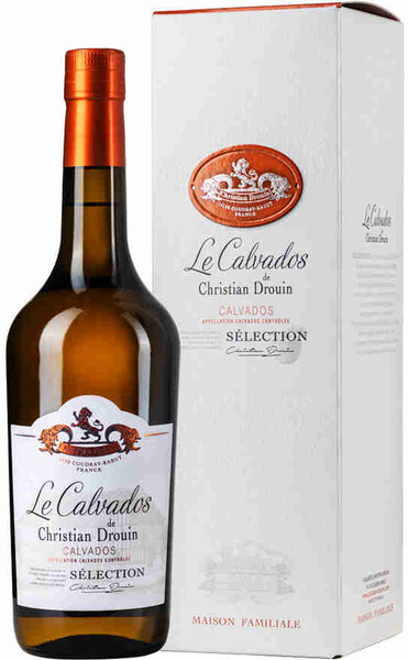 Кальвадос Coeur de Lion Selection Calvados AOC Christian Drouin (gift box) 0.7л