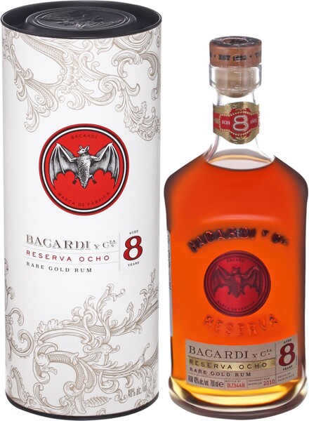 Ром BACARDI Gran Reserva 8 лет, 40%, п/у, 0.7л США, 0.7 L