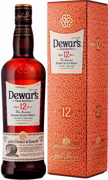 Виски DEWAR'S Special Reserve Шотландский купажированный 12 лет, 40%, п/у, 0.7л Великобритания, 0.7 L