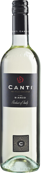 Вино CANTI Vino Bianco белое, полусухое, 0,75 л
