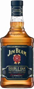 Виски JIM BEAM Bourbon Double Oak, 43%, 0.7л США, 0.7 L