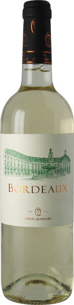 Вино Cheval Quancard Bordeaux белое сухое 0,75 л