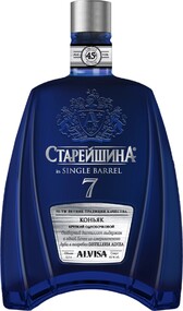 Коньяк «Старейшина» in Single Barrel 7 лет Россия, 0,5 л