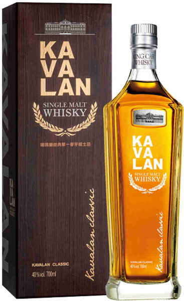 Виски тайваньский «Kavalan Single Malt» в подарочной упаковке, 0.7 л