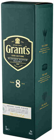 Виски GRANT'S Sherry cask Шотландский купажированный 8 лет 40%, п/у, 0.7л Великобритания, 0.7 L