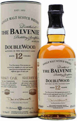 Виски шотландский Balvenie (The) Single Speyside Malt Double Wood 12 y.o. 0,7L в тубе