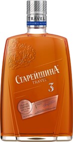 Коньяк Старейшина ТРЭВЕЛ ФЛЯГА 3 года 40% 0,25л