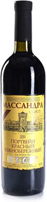Вино ликерное красное «Портвейн Южнобережный Массандра», 0.75 L