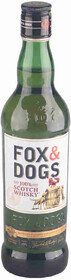 Виски FOX & DOGS купажированный, 40%, 0.5л Россия, 0.5 L