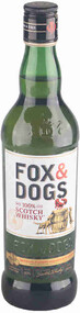 Виски FOX & DOGS купажированный, 40%, 0.5л Россия, 0.5 L