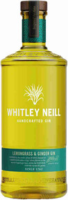 Джин Whitley Neill Lemongrass & Ginger Handcrafted Dry Gin 0.7л
