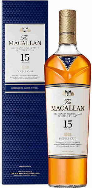 Виски The Macallan Double Cask 15 Years Old, 0.7 л
