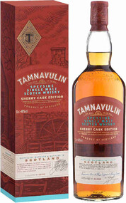 Виски TAMNAVULIN Sherry Cask в подарочной упаковке, 0,7л