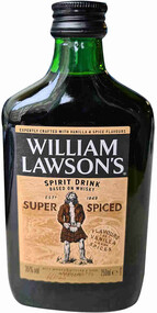 Напиток спиртной WILLIAM LAWSON'S Super Spiced зерновой дистиллированный купажированный, 35%, 0.25л Россия, 0.25 L