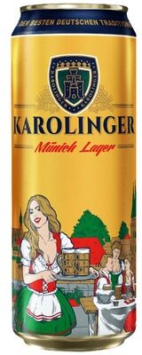Пиво импортное Karolinger Ruhrstadt Lager фильтрованное светлое 0,5л