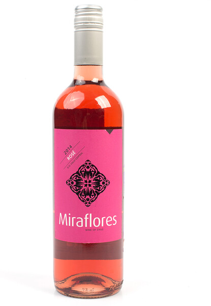 Вино чилийское розовое Cabernet Sauvignon Miraflores Valle Central Santa Carolina, 0.75 L